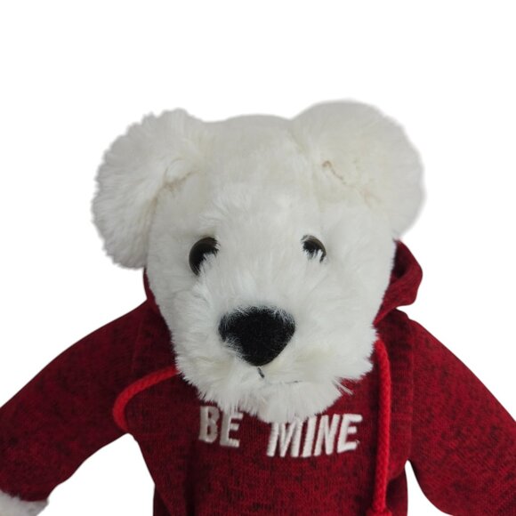 Be Mine Bear Red Hoodie Sweater - Picture 5 of 10